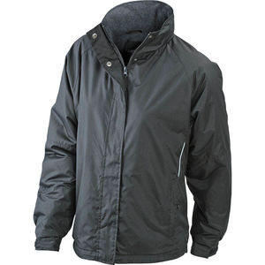 Veste personnalisable polaire à capuche femme Noir