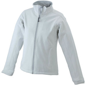 Veste personnalisable softshell femme Blanc