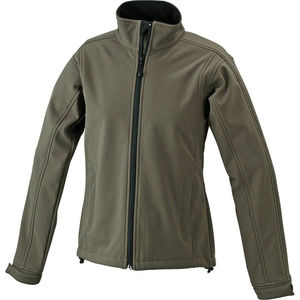Veste personnalisable softshell femme Olive