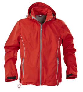 Veste personnalisable softshell Rouge