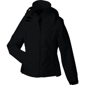 Veste personnalisable technique à capuche femme Noir