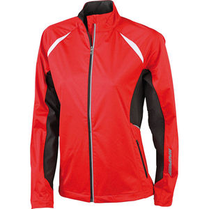 Veste personnalisable technique femme Rouge Noir