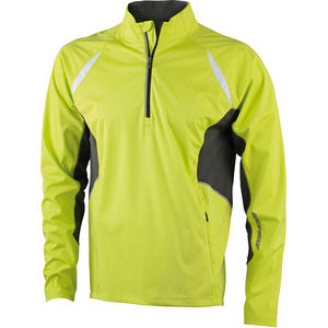 Veste personnalisable technique homme Jaune Carbone