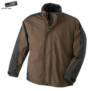 Veste personnalisé 2 en 1 Marron Noir