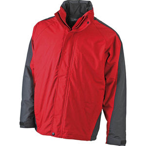 Veste personnalisé 2 en 1 Rouge Noir