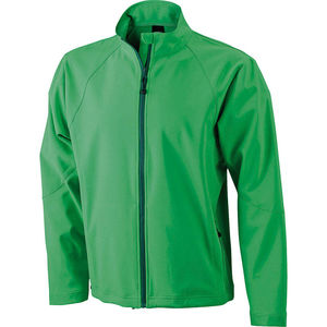 Veste personnalisé softshell homme Vert