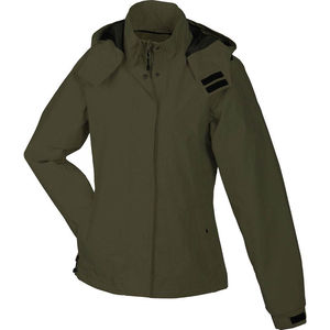 Veste personnalisé technique à capuche femme Olive