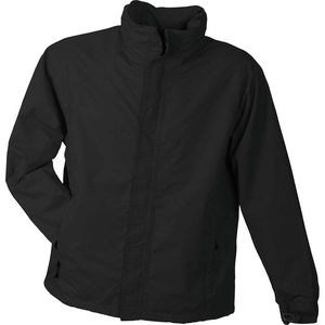 Veste personnalisé technique à capuche homme Noir
