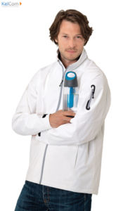 Veste publicitaire brussels homme Blanc 5