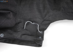 Veste publicitaire riga Noir 17