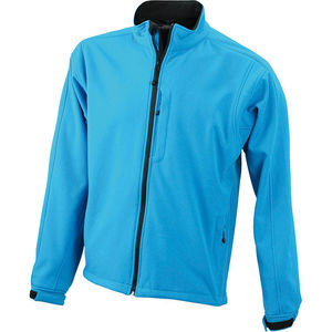 Veste publicitaire softshell homme Aqua