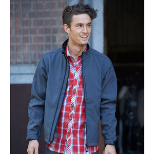 Veste publicitaire softshell homme