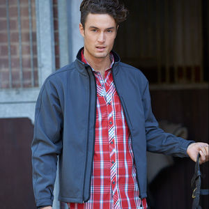 Veste publicitaire softshell homme 2