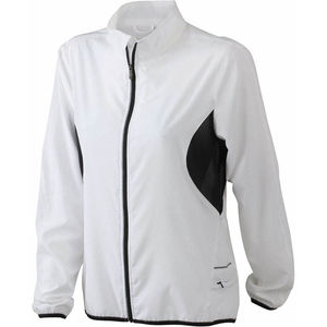 Veste publicitaire technique femme Blanc Noir