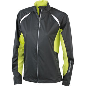 Veste publicitaire technique homme Noir Jaune Acide