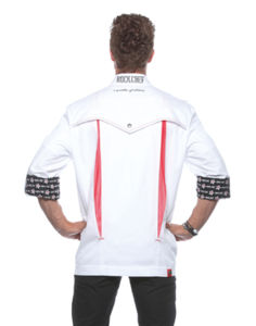 Qigge | Veste personnalisée pour homme Blanc 4