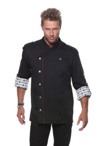 Qigge | Veste personnalisée pour homme Noir 2