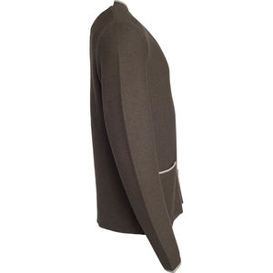 Qiny | Veste publicitaire pour homme Marron Mélangé Beige Bleu royal 4