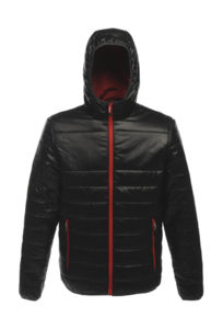 Quaiarri | Veste personnalisée pour homme Noir Rouge