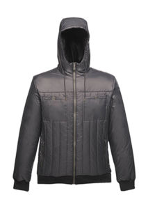 Qusoso | Veste publicitaire pour homme Gris 3