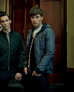 Qusoso | Veste publicitaire pour homme Gris 5