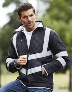 Qutona | Veste publicitaire pour homme Marine 1