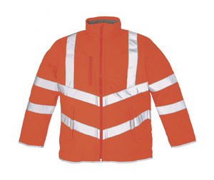 Qutona | Veste publicitaire pour homme Orange Fluo