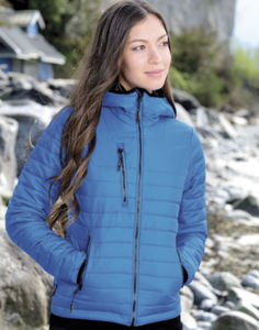 Rennu | Veste publicitaire pour femme Bleu Noir 1