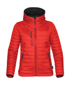 Rennu | Veste publicitaire pour femme Rouge Noir