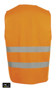 Secure Pro | Veste personnalisée unisexe Orange néon 1