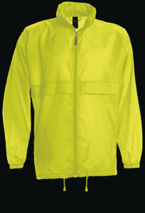 veste securité flocage Ultra Jaune Noir