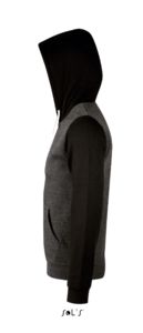 Silver | Veste personnalisée pour homme Anthracite 3