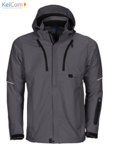 Veste softshell professionnel Gris