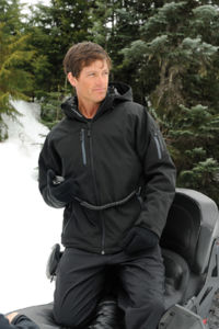 Solar System | Veste publicitaire pour homme Noir 1