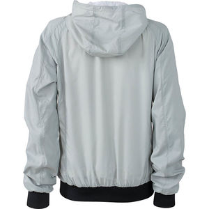 Fixu | Veste Sport publicitaire pour femme Argent Noir 1