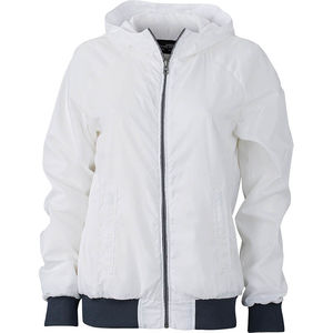 Fixu | Veste Sport publicitaire pour femme Blanc Marine