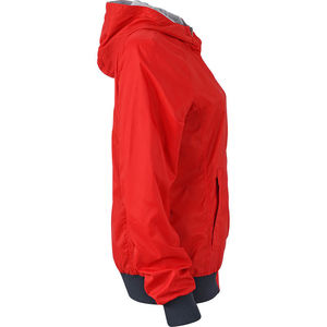 Fixu | Veste Sport publicitaire pour femme Rouge clair Marine 2