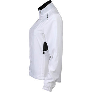 Kuly | Veste Sport personnalisée pour femme Blanc Noir 3