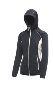 Piqu | Veste Sport personnalisée pour femme Bleu marine Blanc