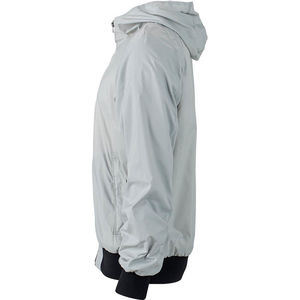 Quvoo | Veste Sport publicitaire pour homme Argent Noir 3