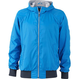 Quvoo | Veste Sport publicitaire pour homme Bleu cobalt Marine