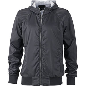 Quvoo | Veste Sport publicitaire pour homme Noir Noir