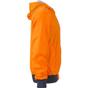 Quvoo | Veste Sport publicitaire pour homme Orange Marine 2
