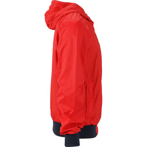 Quvoo | Veste Sport publicitaire pour homme Rouge clair Marine 2