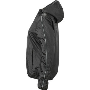 Xaza | Veste Sport publicitaire pour femme Noir Camel 3