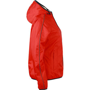 Xaza | Veste Sport publicitaire pour femme Rouge clair Blanc cassé 3