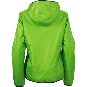 Xaza | Veste Sport publicitaire pour femme Vert printemps Blanc cassé 1