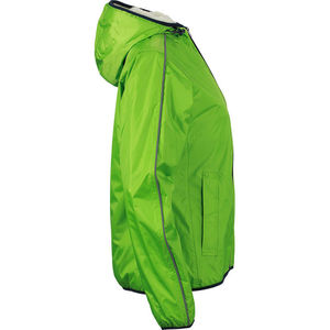 Xaza | Veste Sport publicitaire pour femme Vert printemps Blanc cassé 2