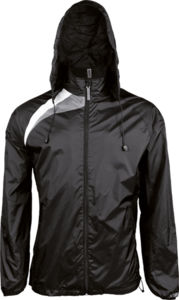 Xujo | Veste Sport publicitaire pour homme Noir Blanc Gris
