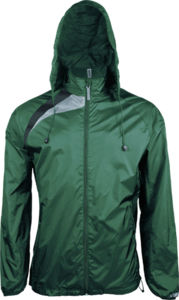 Xujo | Veste Sport publicitaire pour homme Vert foncé Noir Gris